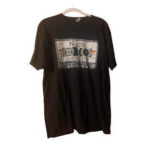Next Level Apparel Graphic Tee NGJB 2007-2019 Black Size L Cotton Blend.
